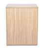 Classic Oak And White Dual Tone Workstation Desk With Textured Veneer Finish