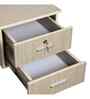 Classic Oak Colour Workstation Desk  With Veneer Finish