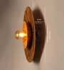 Classic Raffia Wall Light (Brown)