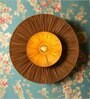 Classic Raffia Wall Light (Brown)