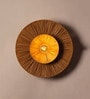 Classic Raffia Wall Light (Brown)