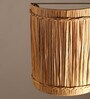 Classic Raffia Wall Light in Brown Colour