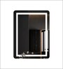 Classic Single Line Multicolour Glass Led Wall Mirror