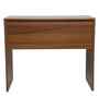 Classic Teak Brown Colour Workstation Desk