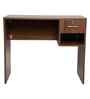 Classic Teak Brown Colour Workstation Desk