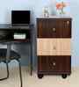 Classic Walnut Brown Colour Bedside Table
