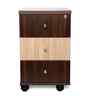 Classic Walnut Brown Colour Bedside Table