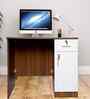Classic Walnut Brown Colour Workstation Desk
