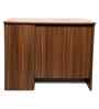 Classic Walnut Brown Colour Workstation Desk