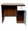 Classic Walnut Brown Colour Workstation Desk