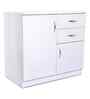 Classic White Colour Matte Laminate Finish Chest Of Drawers