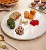 Classic White Marble Appetizer Platter
