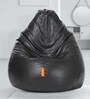 Classic XL Bean Bag Cover in Black Colour