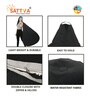 Classic XXL All Weather Outdoor Bean Bag With Beans In Black Colour