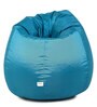 Classic XXL All Weather Outdoor Bean Bag With Beans In Blue Colour