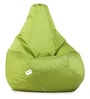 Classic XXL All Weather Outdoor Bean Bag With Beans In Green Colour