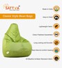Classic XXXL All Weather Outdoor Bean Bag With Beans In Green Colour