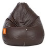Classic XXXL Bean Bag (Only Cover) in Brown Colour