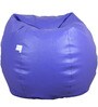 Classic XXXL Bean Bag with Beans in Blue Colour