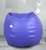 Classic XXXL Bean Bag with Beans in Blue Colour