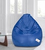 Classic XXXL Bean Bag with Beans in Royal Blue Colour