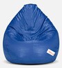 Classic XXXL Bean Bag with Beans in Royal Blue Colour