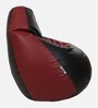 Classic XXXL Leatherette Bean Bag Cover in Brown Tan Colour