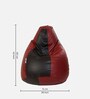 Classic XXXL Leatherette Bean Bag Cover in Brown Tan Colour