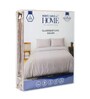 Orange Solid 210 TC Cotton King Sized Bedsheet With 2 Pillow Covers
