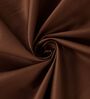Brown Solid 210 TC Cotton Bedsheet With Single Size Bedsheet With 1 Pillow Cover
