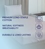 Pink Solid 210 TC Cotton Bedsheet With Single Size Bedsheet With 1 Pillow Cover