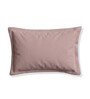 Pink Solid 210 TC Cotton Bedsheet With Single Size Bedsheet With 1 Pillow Cover