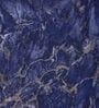 Blue Abstract 210 TC Cotton King Sized Bedsheet With 2 Pillow Covers