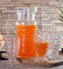 Alvaro Glass (Set of 7) Water Jug with Glass