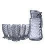 Alvaro Glass (Set of 7) Water Jug with Glass