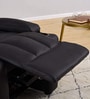 Classy Recliner with cupholders in Black Colour
