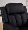 Classy Recliner with cupholders in Black Colour