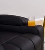 Classy Recliner with cupholders in Black Colour