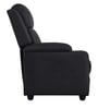 Classy Recliner with cupholders in Black Colour