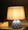 Classy Blue Pottery Terracotta Table Lamp