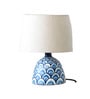 Classy Blue Pottery Terracotta Table Lamp