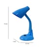 ClassySky Blue Metal Study Lamp