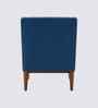 Claudia Boucle Fabric Arm Chair In Blue Colour