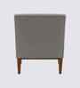Claudia Boucle Fabric Arm Chair In Grey Colour