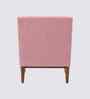 Claudia Boucle Fabric Arm Chair In Pink Colour