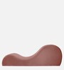 Claudiea Fabric Chaise Lounger in Pink Colour