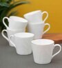 Clay Craft Fine Ceramic Ace Imp Tea/Coffee Cup Set Of 6
