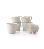 Clay Craft Fine Ceramic Ace Imp Tea/Coffee Cup Set Of 6