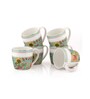 Clay Craft Fine Ceramic Alton Fiesta Tea/Coffee Cup Set Of 6