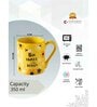 Clay Craft Fine Ceramic Be Sweet Like Honey Milk Mug 2 Piece -350 ml